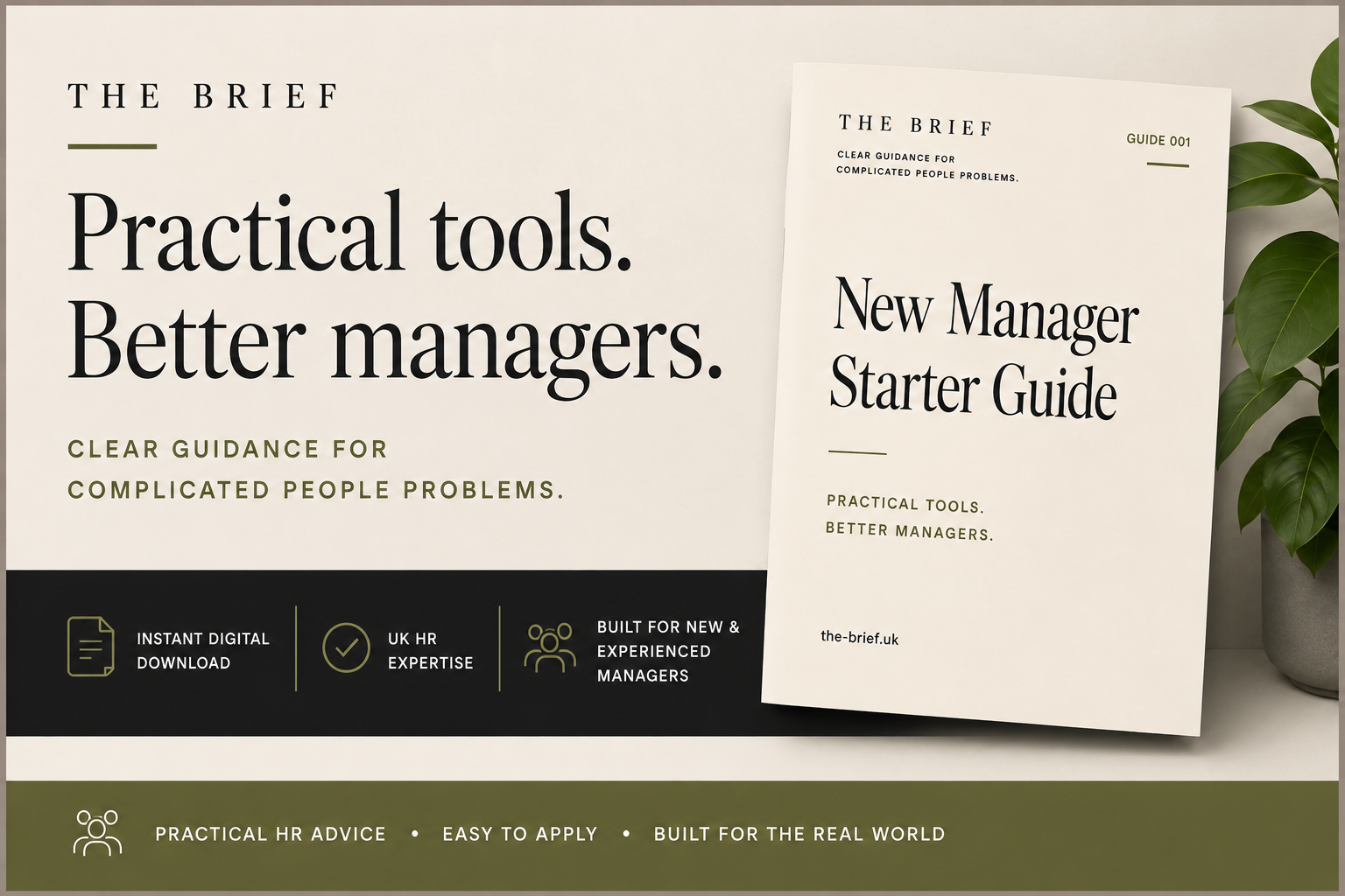 Guide 001 - New Manager Starter Guide