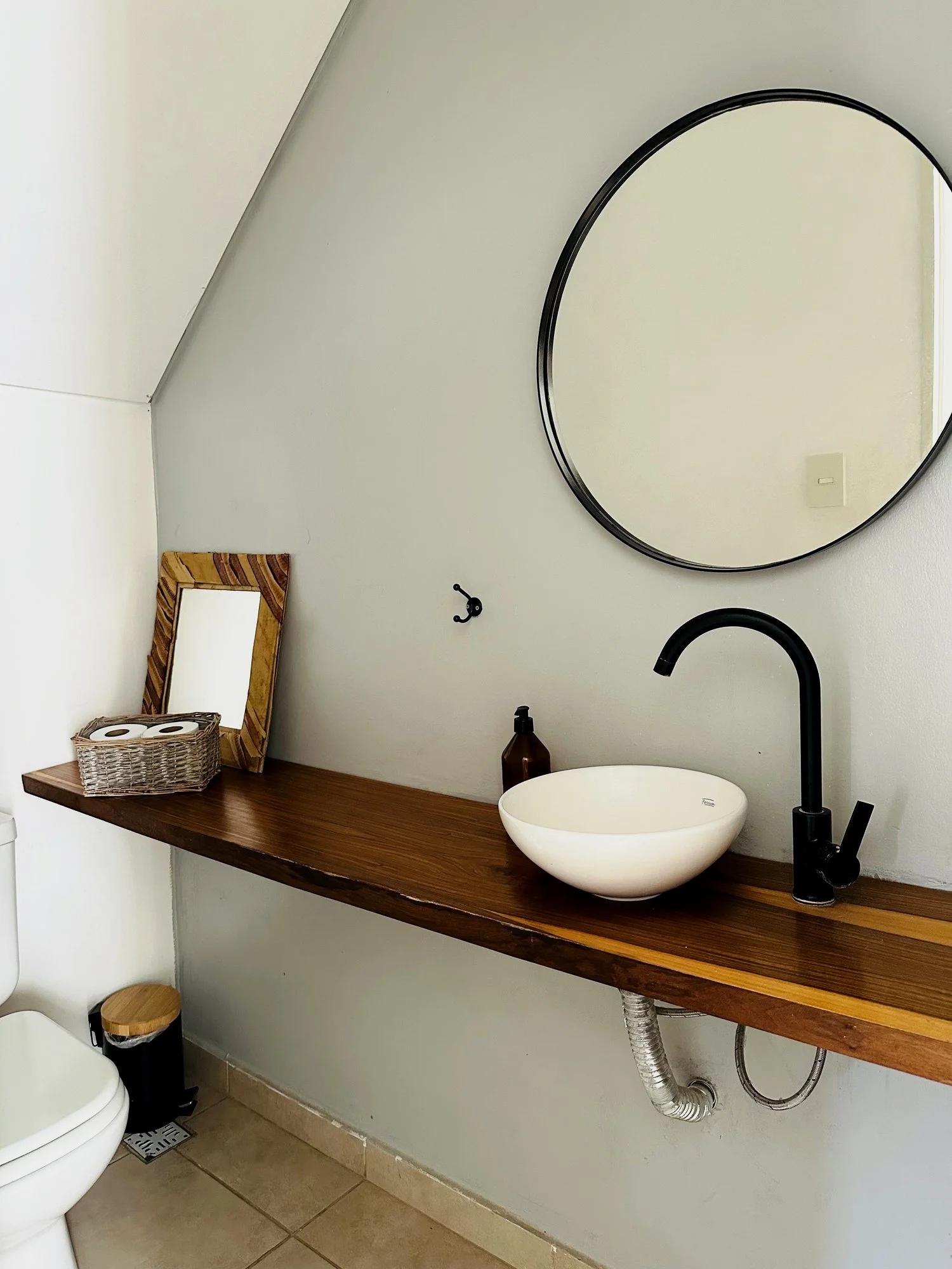 Casa de alquiler temporal en casas del este, pilar del este Toilette o toilet de diseño