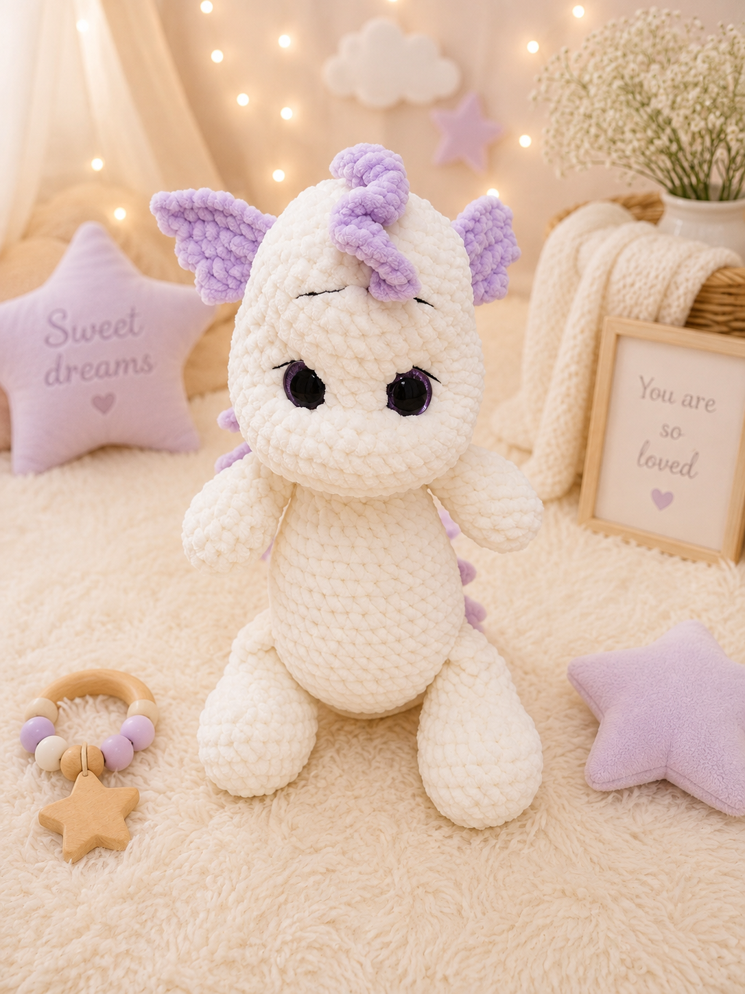 Crochet Luna Dragon