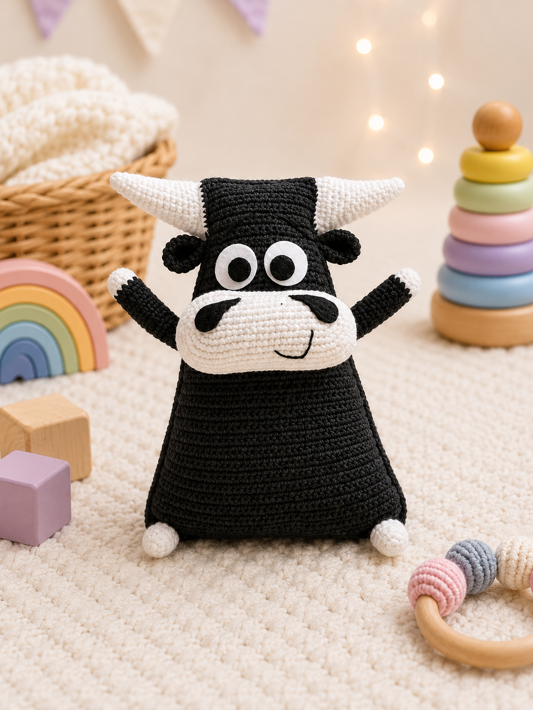 Crochet Happy Cow