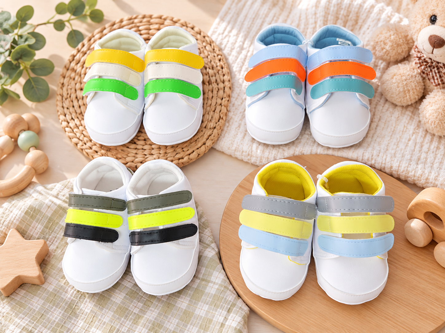Colourful Baby Trainers