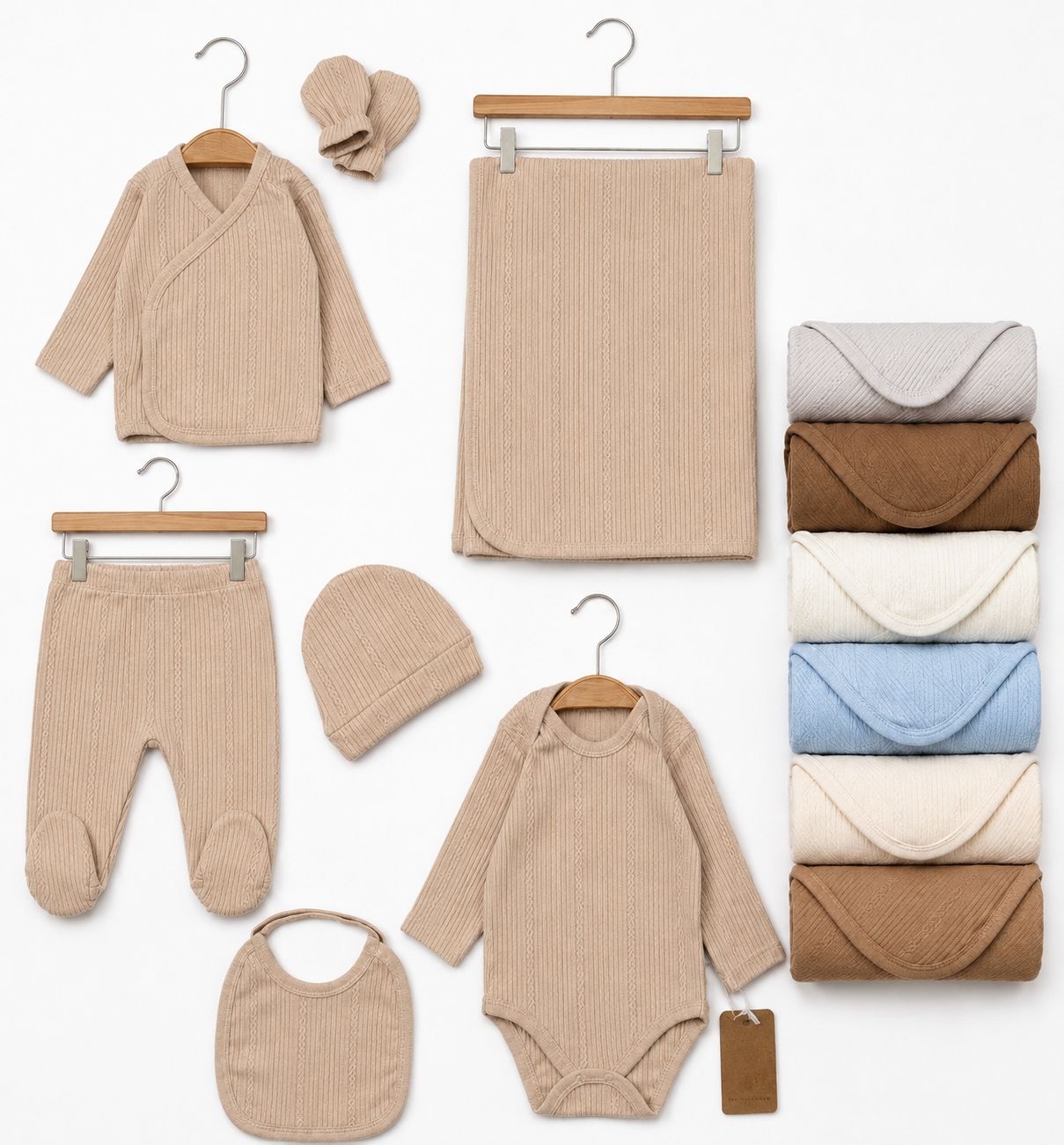 Premium Newborn Baby Essentials Set