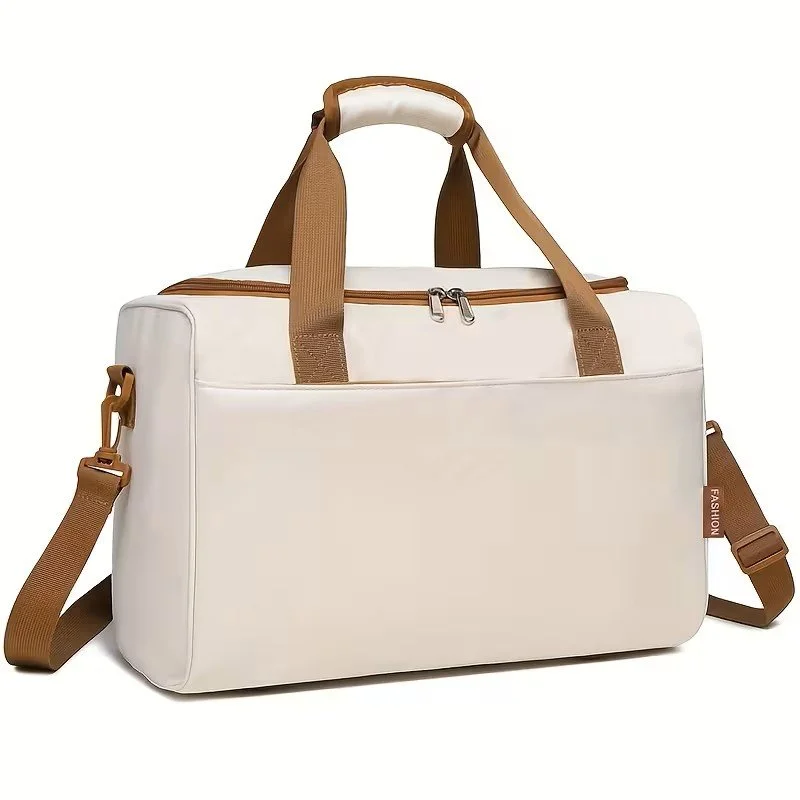 Cream & Camel Essential Bag
