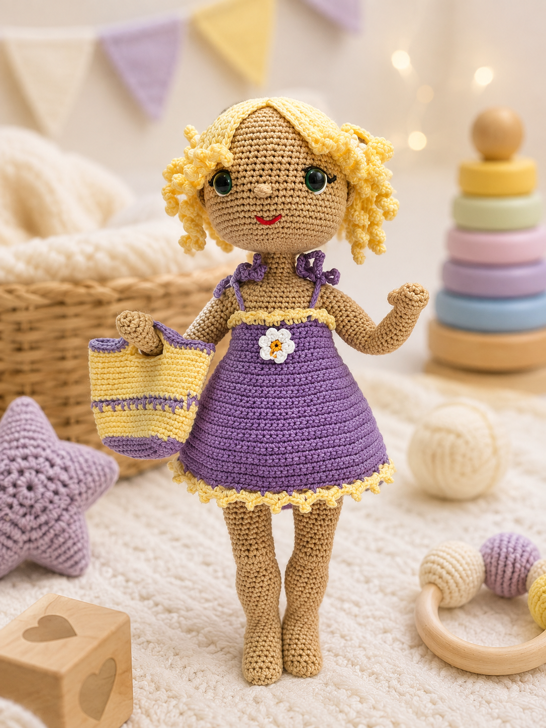 Crochet Daisy Doll