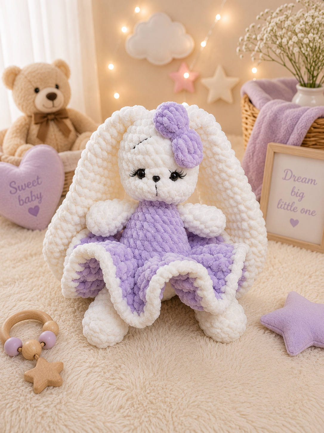 Crochet Ballerina Bunny