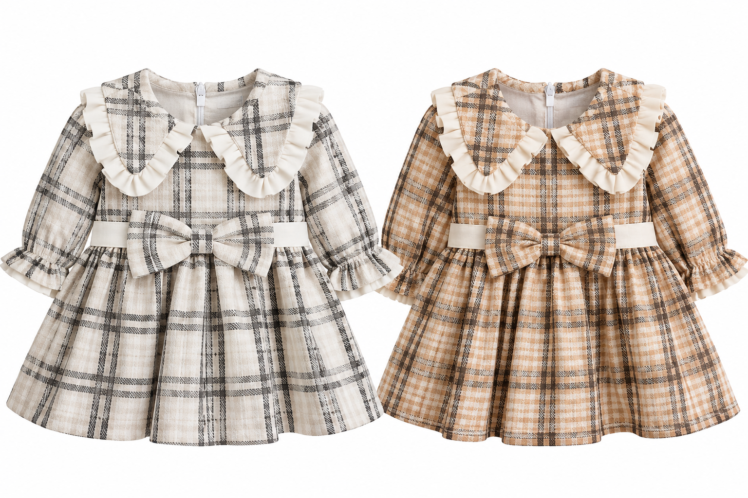 Classic Check Bow Dress