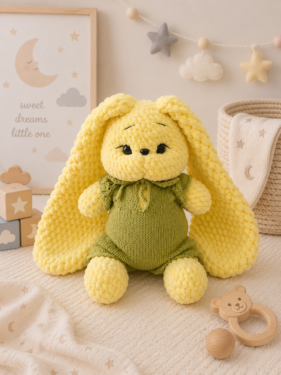 Crochet Sunshine Bunny