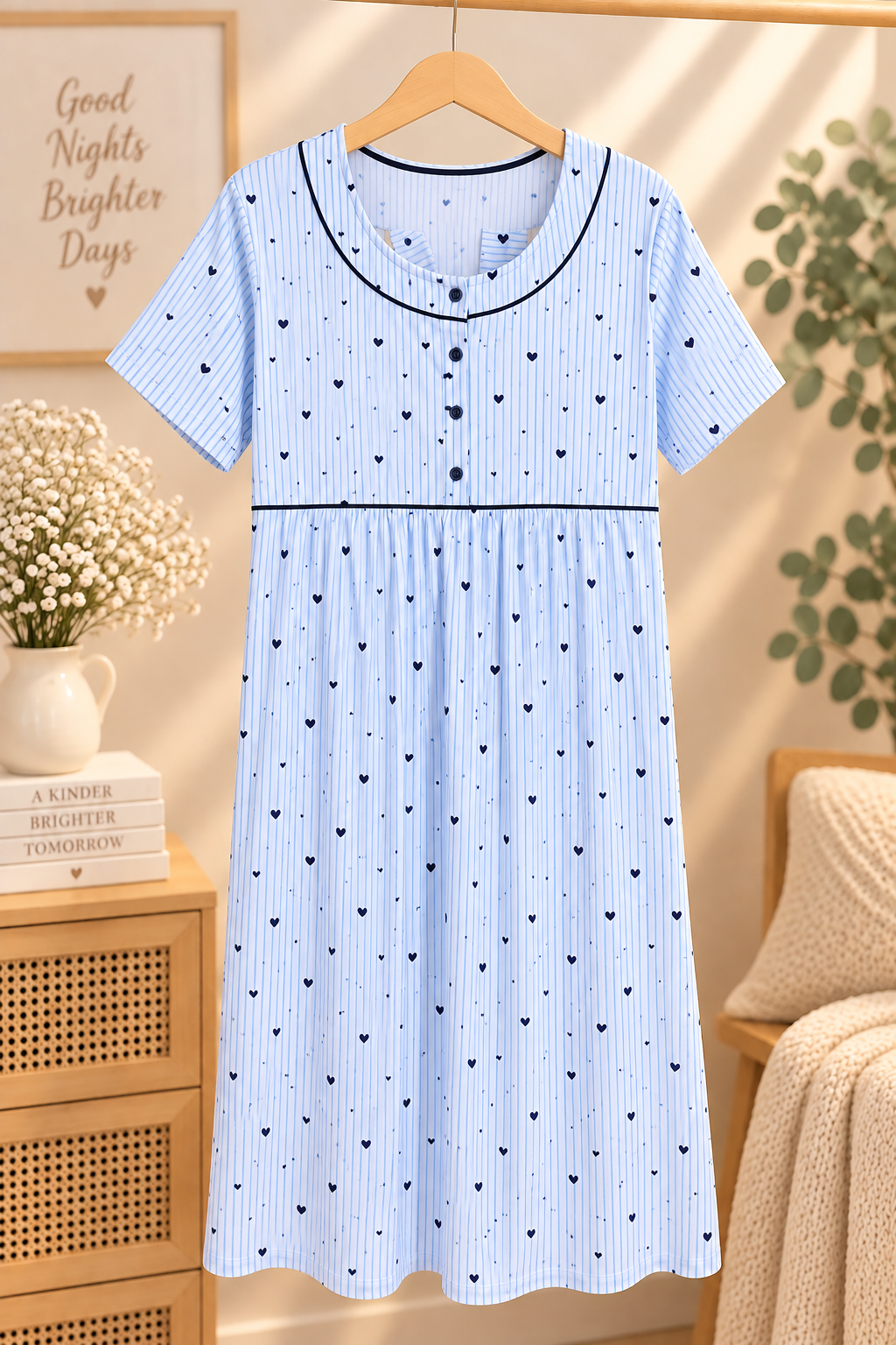 Maternity Nursing Robe Set