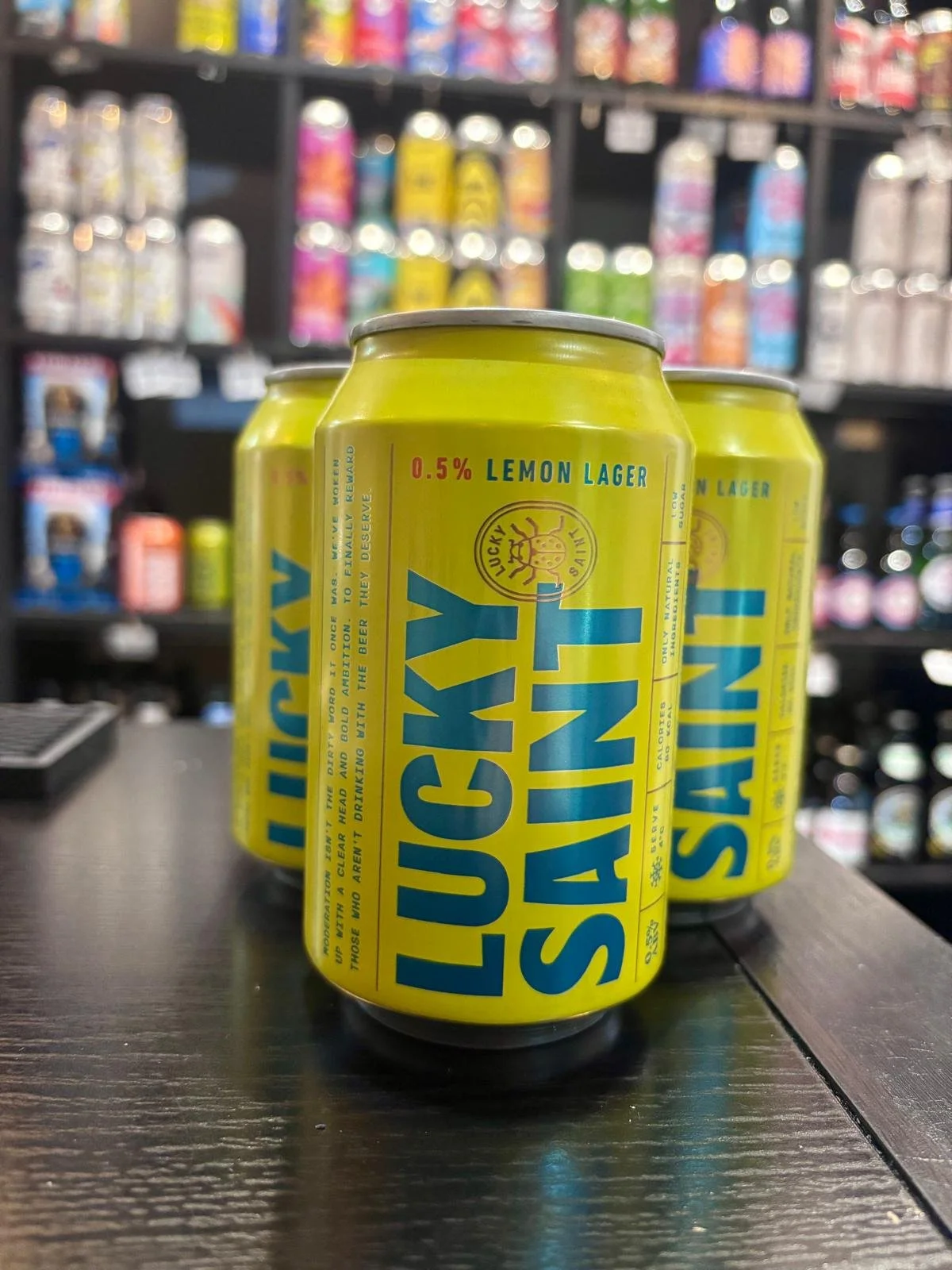 Lucky Saint Lemon Lager 0.5%