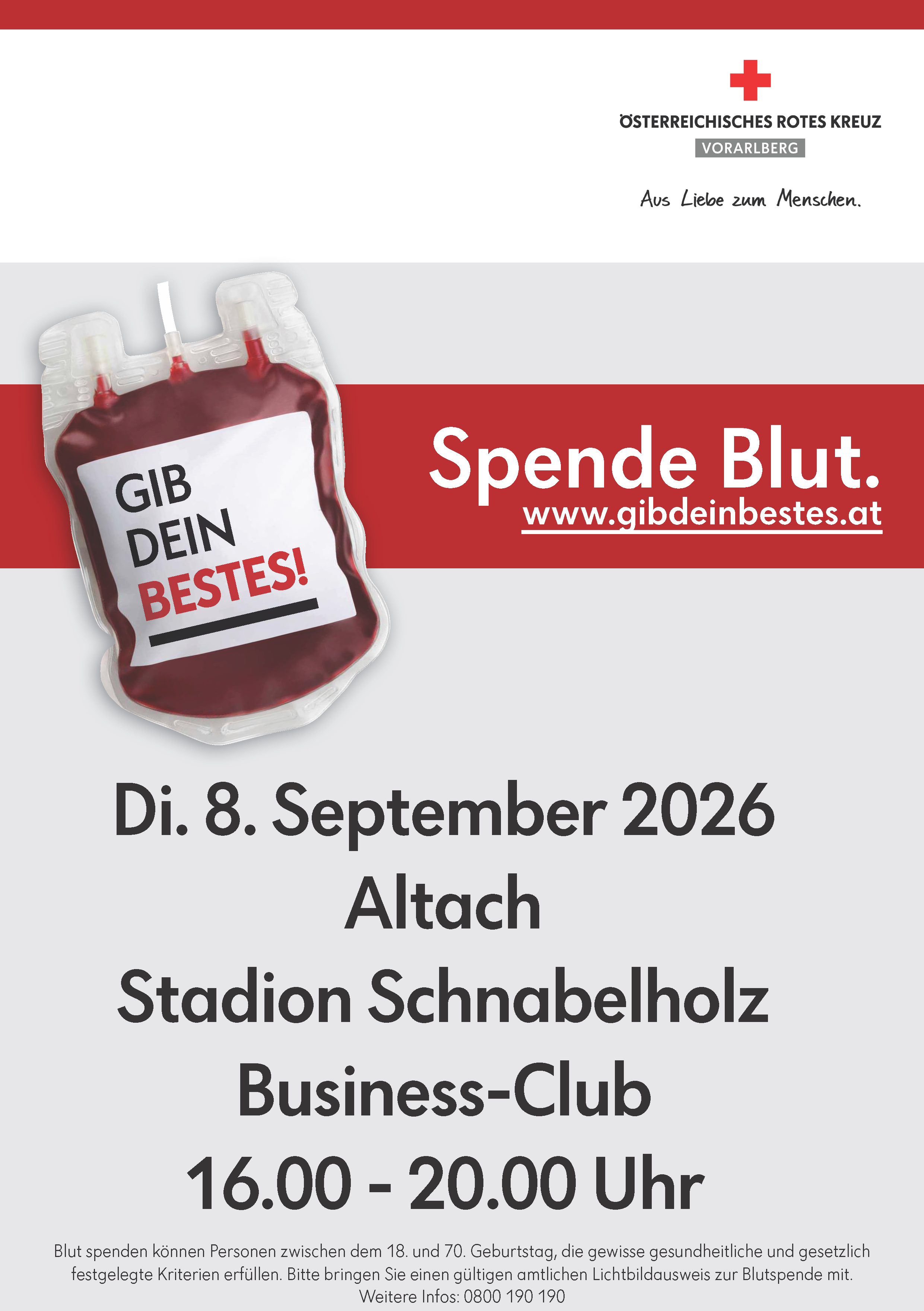 Blutspendeaktion