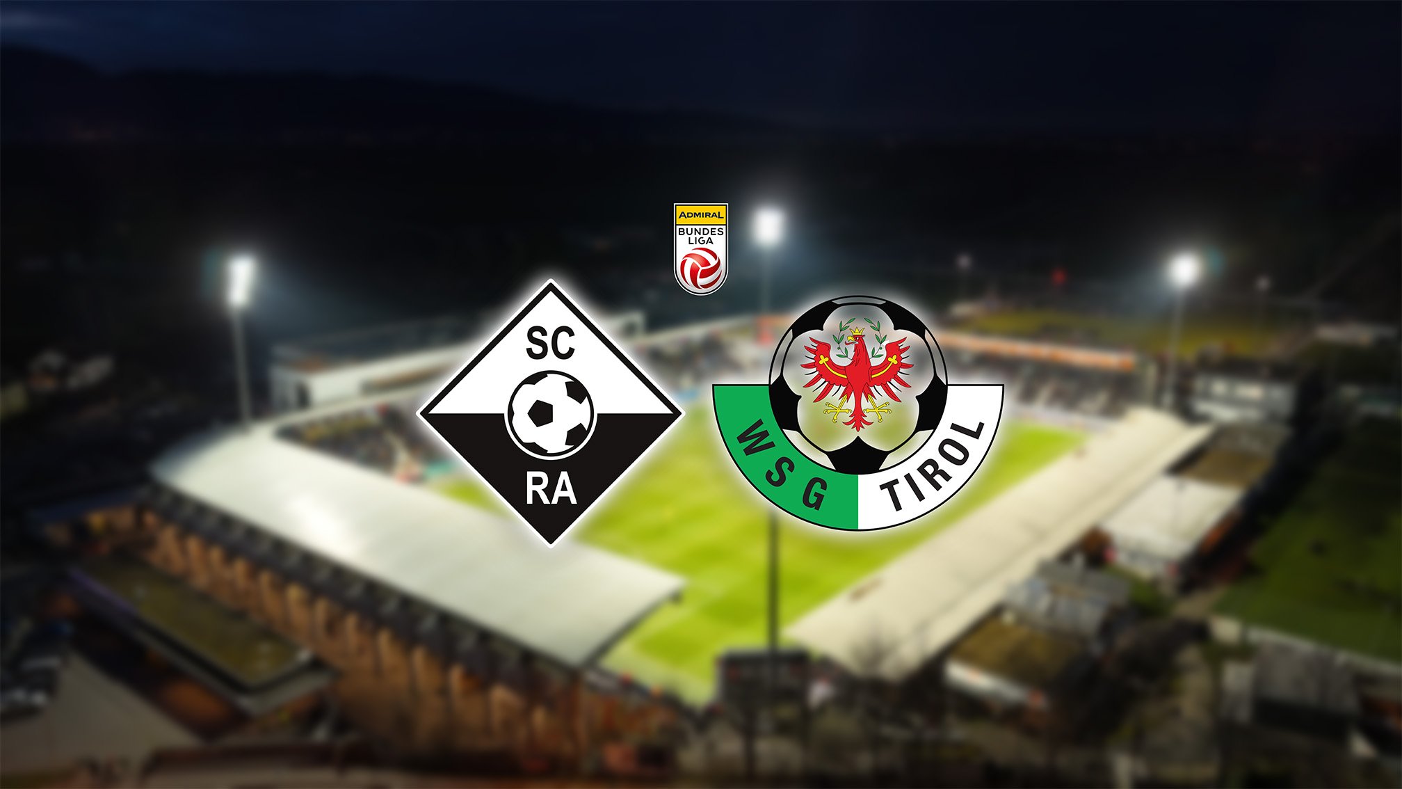 ADMIRAL Bundesliga SCR Altach vs. WSG Tirol