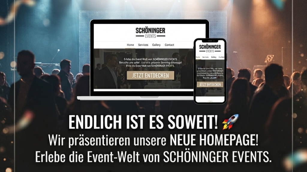 Schöninger Events geht online