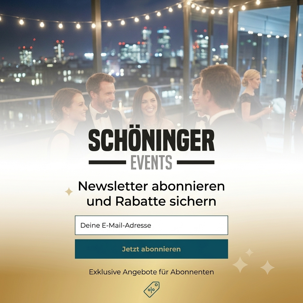 Newsletter abonnieren und Rabatte sichern 