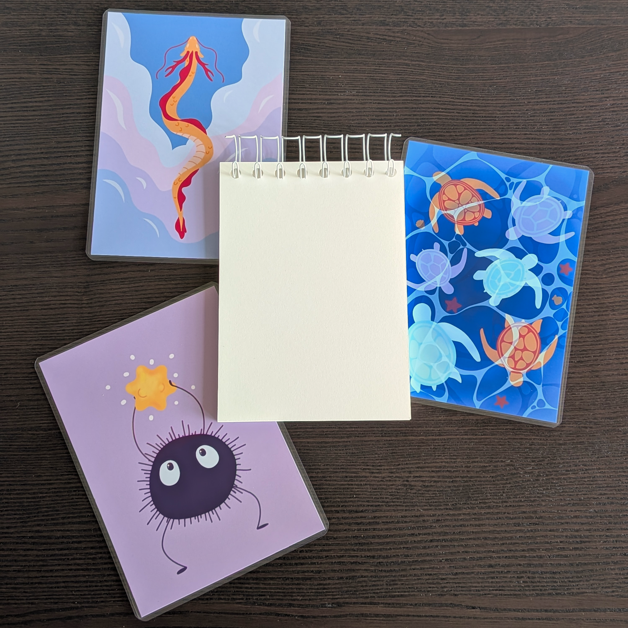 A6 Sketch Notebook, Short edge bind