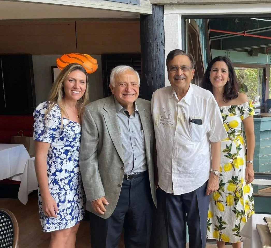 Dr. Kamal Taslimi with Dr. Krisin Biggie and Dr. Rocio Martinez-Angel