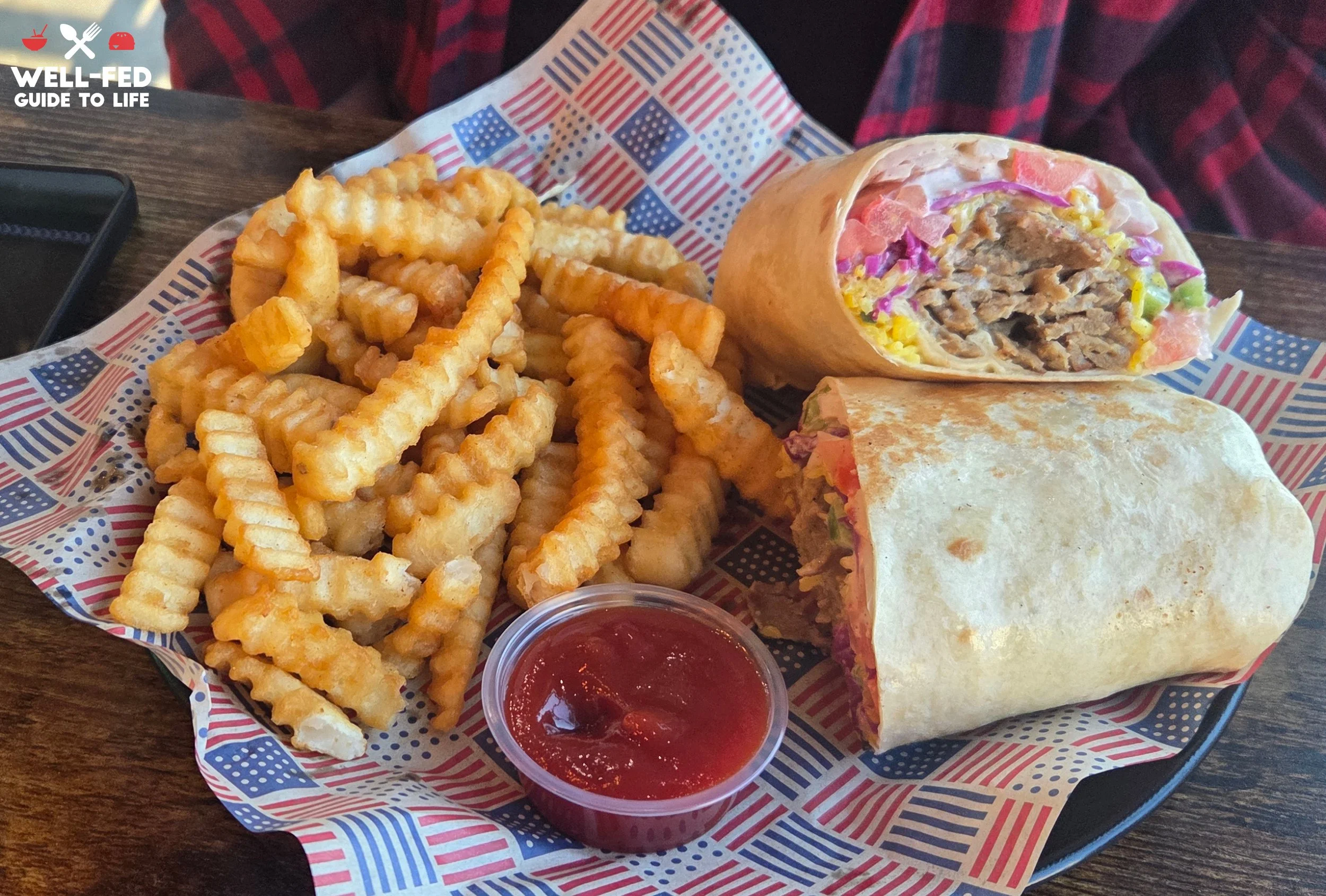 Dave's Shawarma Burrito