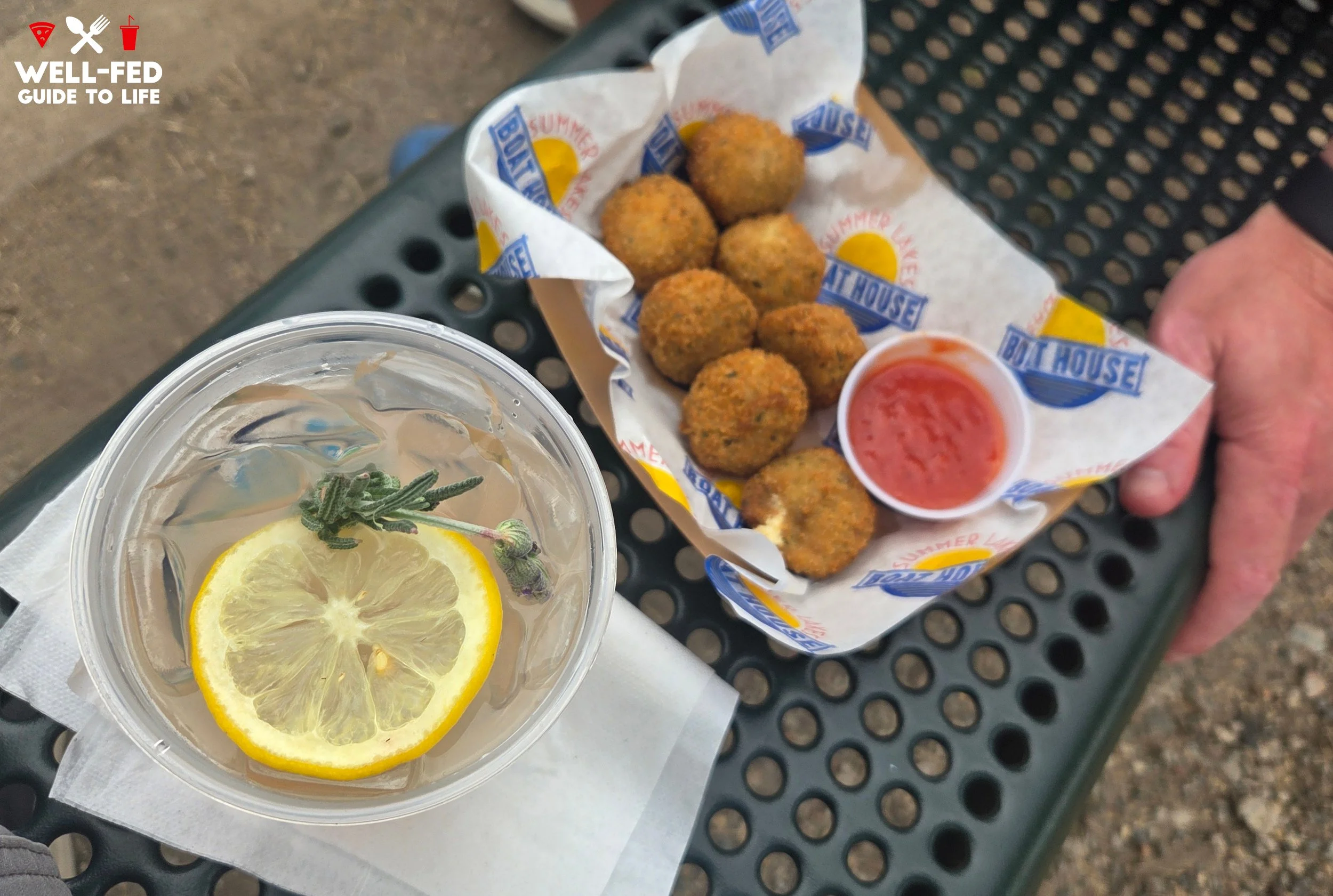 Dockside Poppers And Lakeshore Lemonade @ Summer Lakes Boathouse