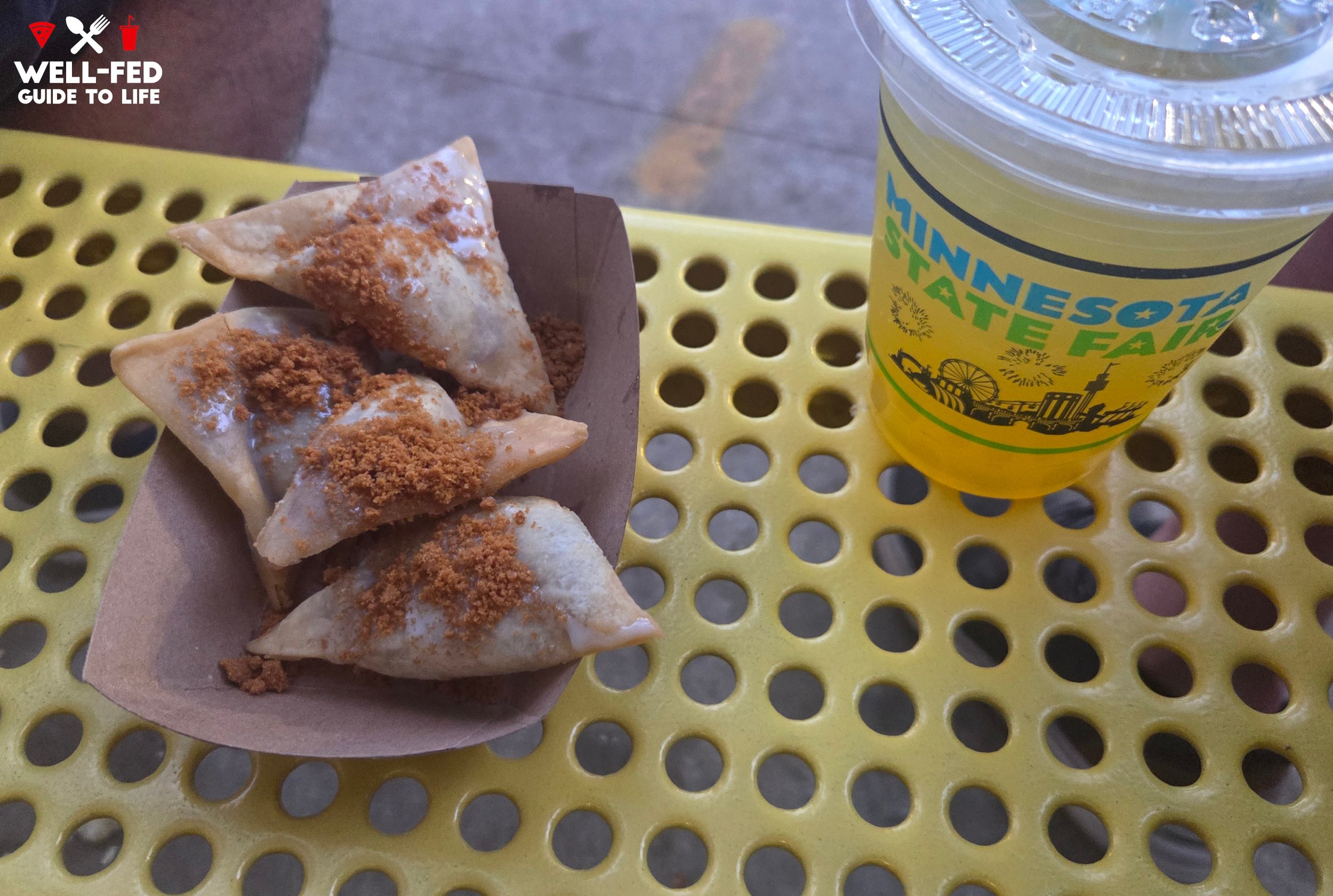 Ube Cheescake Wonts And Salted Mango Yuzuade @ Saturday Dumpling Club