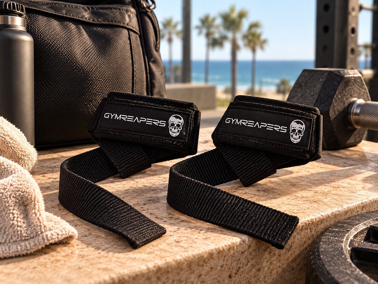 LIFTING WRIST STRAPS: 

Compact grip support for heavier pulls when your training travels with you.
