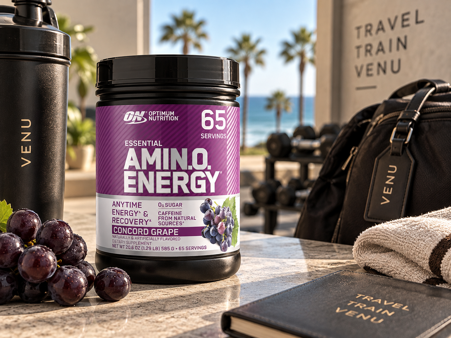OPTIMUM NUTRITION AMINO ENERGY: 
An easy-to-pack amino and caffeine option for training days when you want an energy boost.
