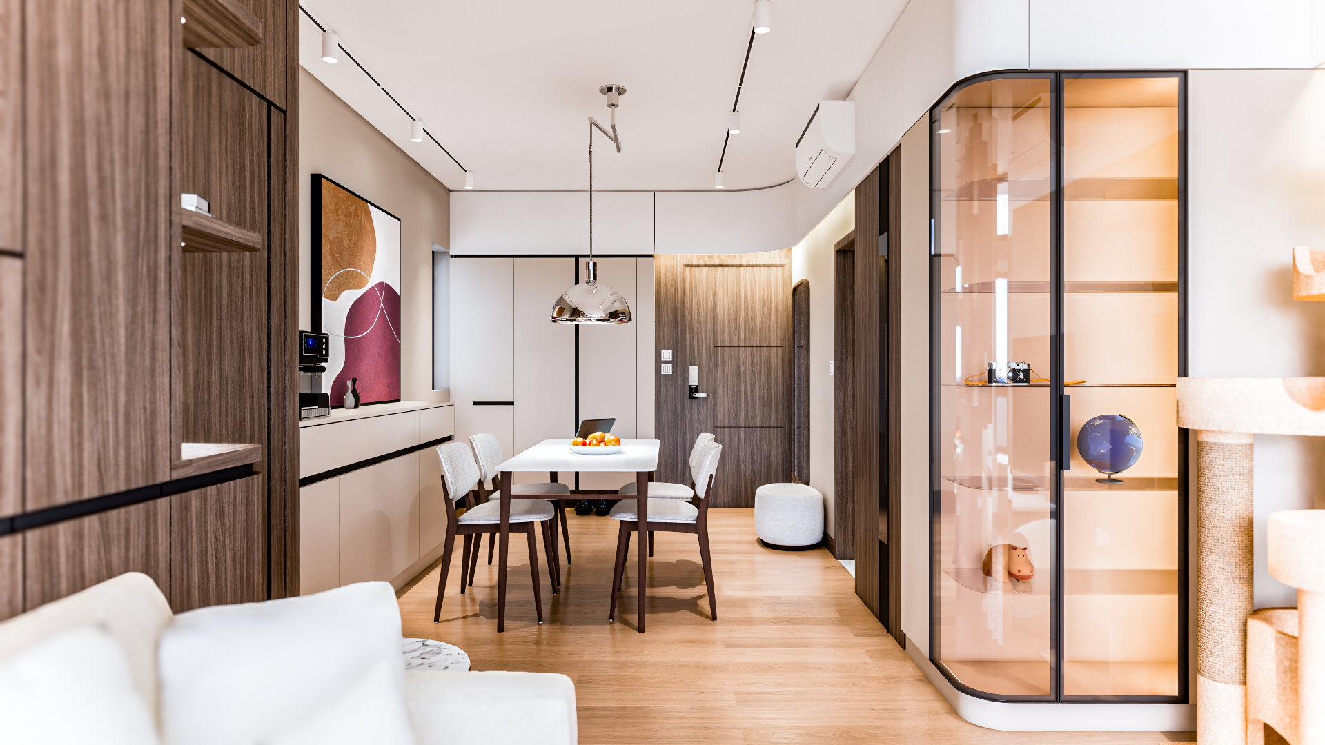 Mid-level apartment