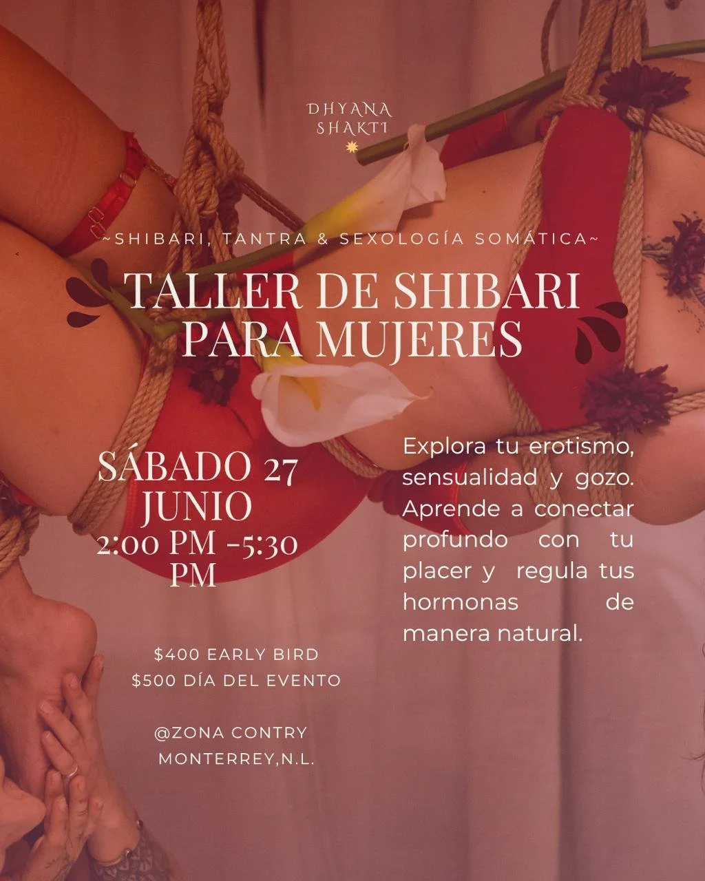 Shibari &amp; Yoga Orgásmico pélvico