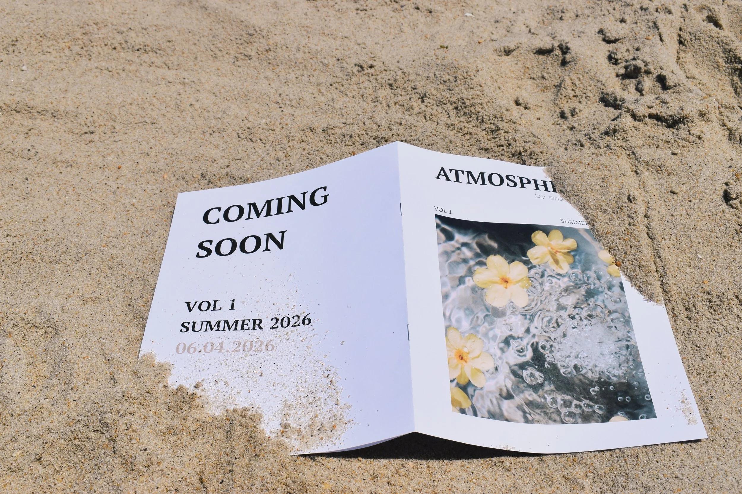introducing ATMOSPHERE
vol 1 launches june 4 🌀

a seasonal magazine exploring trends, ideas, and inspiration across business, events, &amp; culture 

by studio jac 
for modern brands, creatives, founders, and the endlessly curious 

more soon🩵

#at
