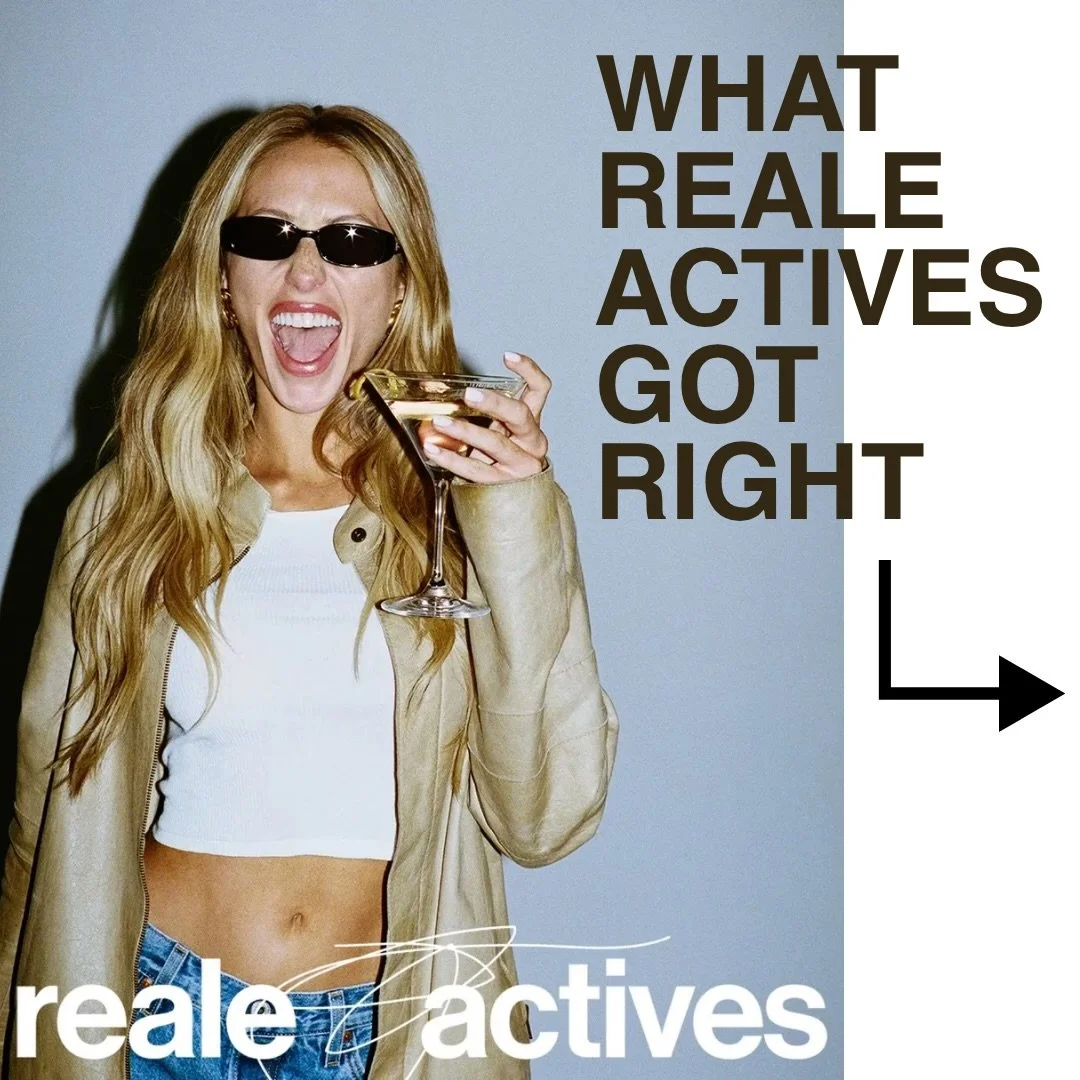celebrity brands are fascinating because they start where most startups hope to end up&hellip; with attention.

the question is whether they can earn trust.

while still a young company, Reale Actives appears to have built a strong foundation to earn