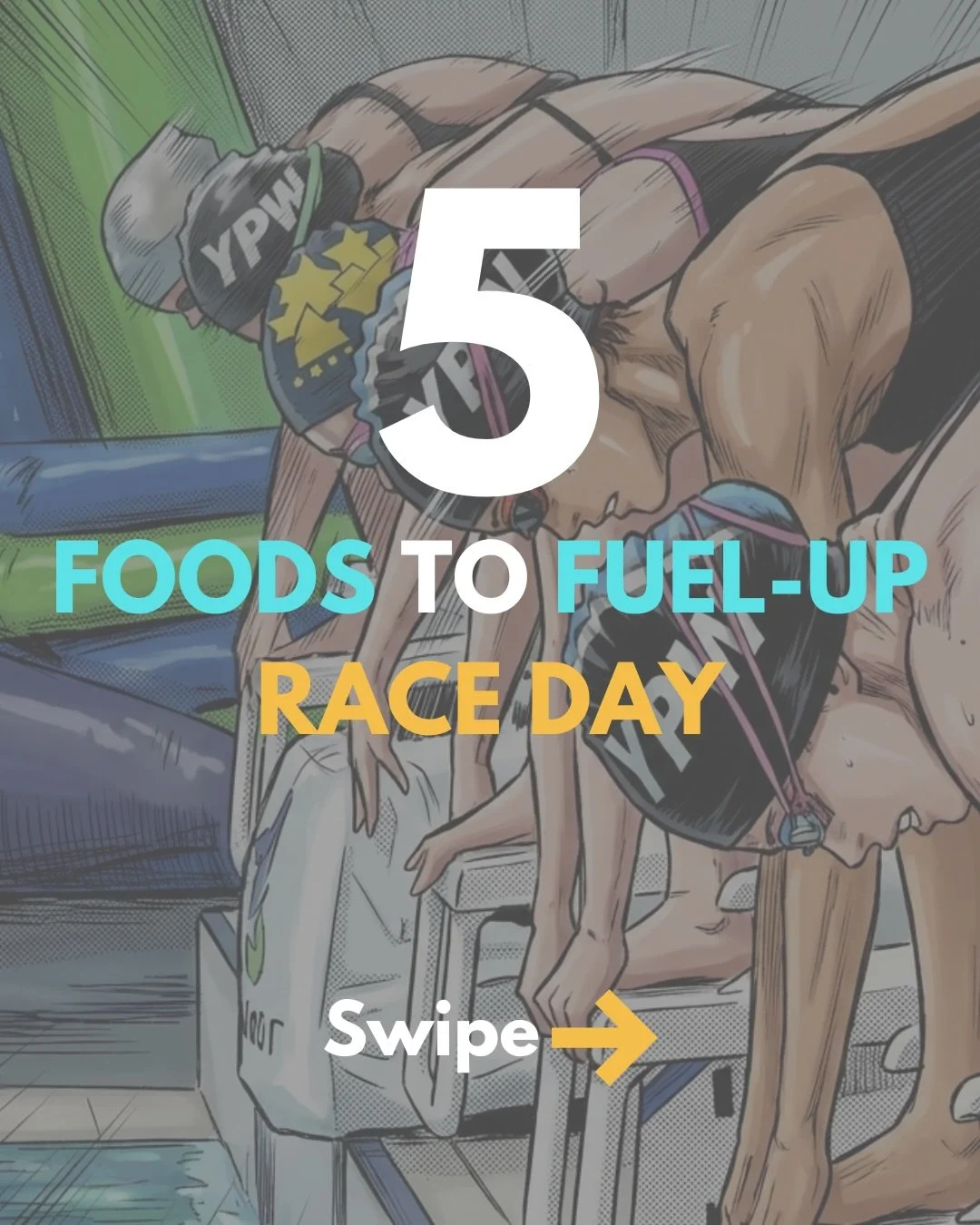 Every race requires full preparation. Don&rsquo;t leave your PB to chance 

You&rsquo;ve put in countless hours at the pool, but if you gas out too quickly during the race, you&rsquo;re not fuelling correctly. 

What you eat 24 hours before determine