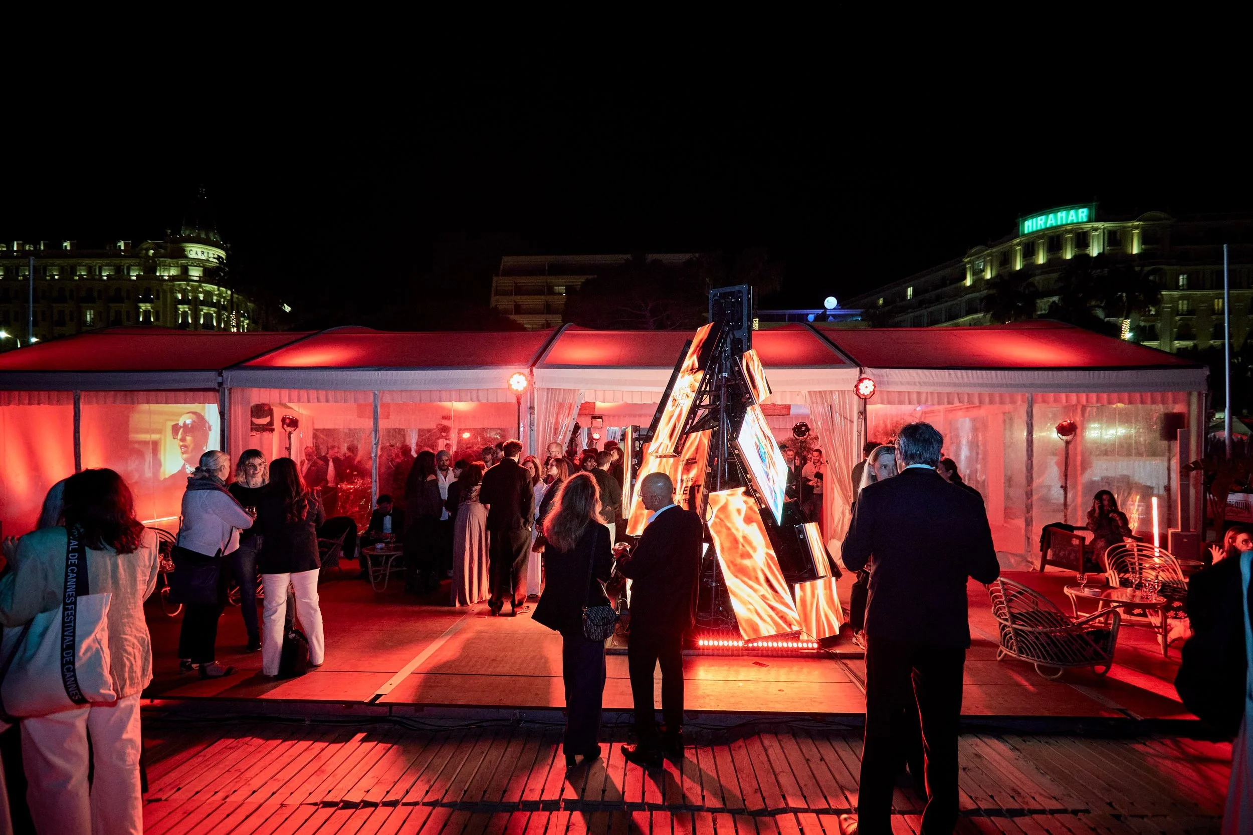 🎥 Du cin&eacute;ma &agrave; l&rsquo;audiovisuel, nous imaginons des &eacute;v&eacute;nements immersifs qui connectent les talents, les marques et les productions.
📍Cannes