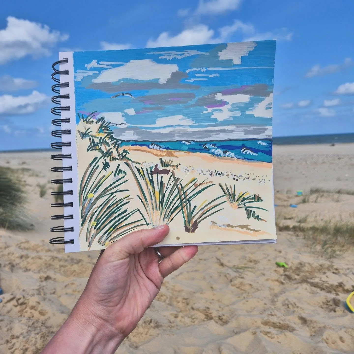 It's impossible not to feel inspired at this beautiful Norfolk beach...

#hemsby #hemsbybeach #CreativeJourney