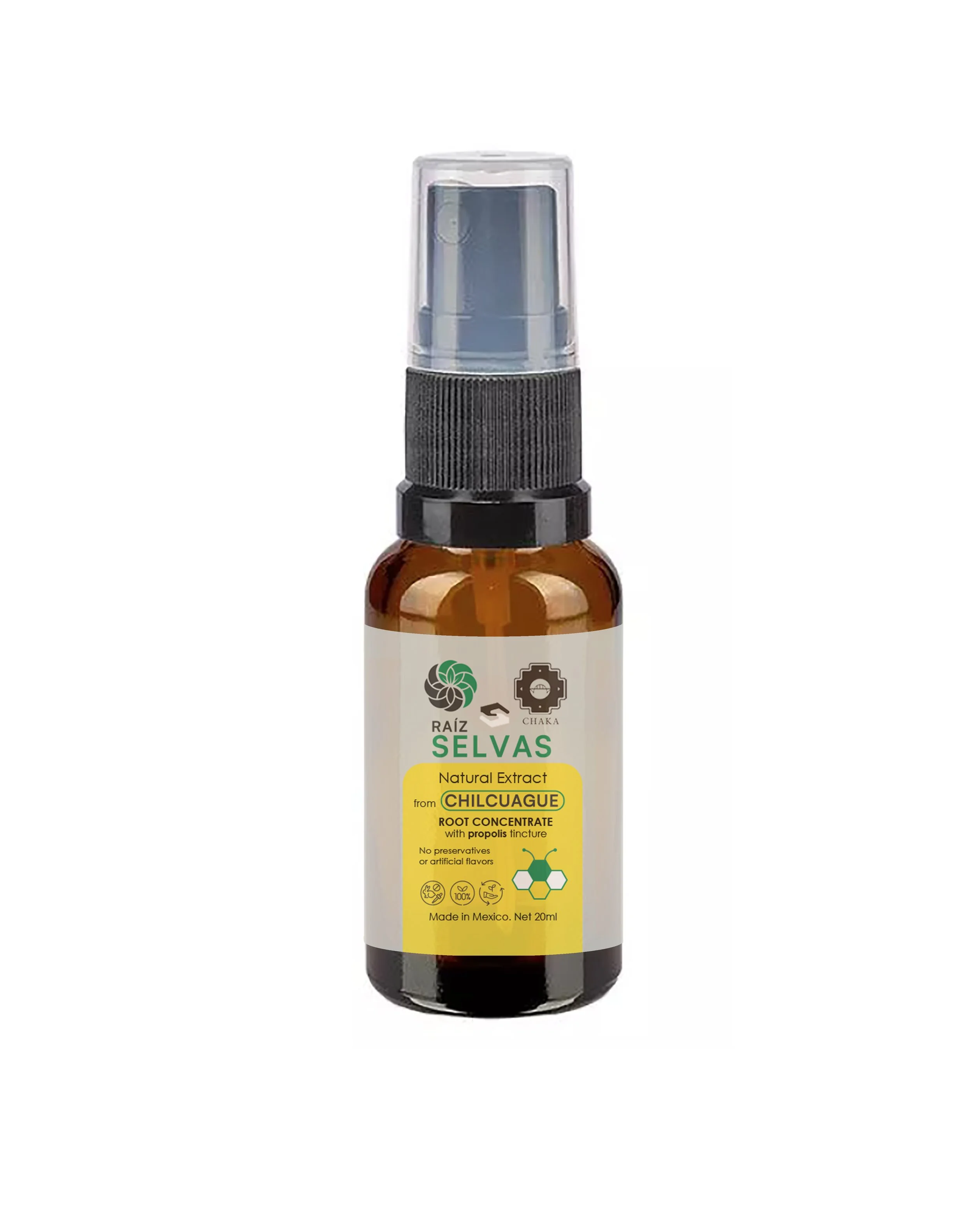 Chilcuague Propoleo Tincture, 20 ml