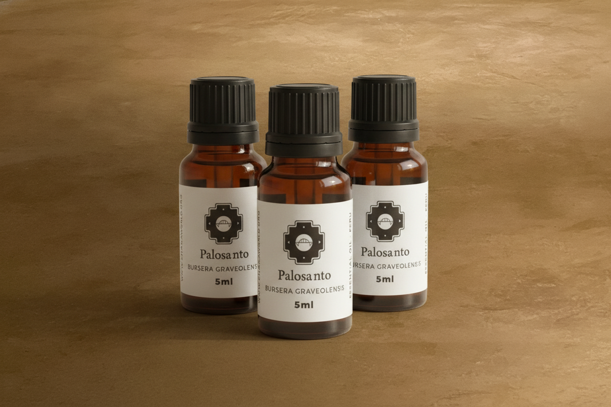 Set Palo Santo Essential Oil, 3x5ml