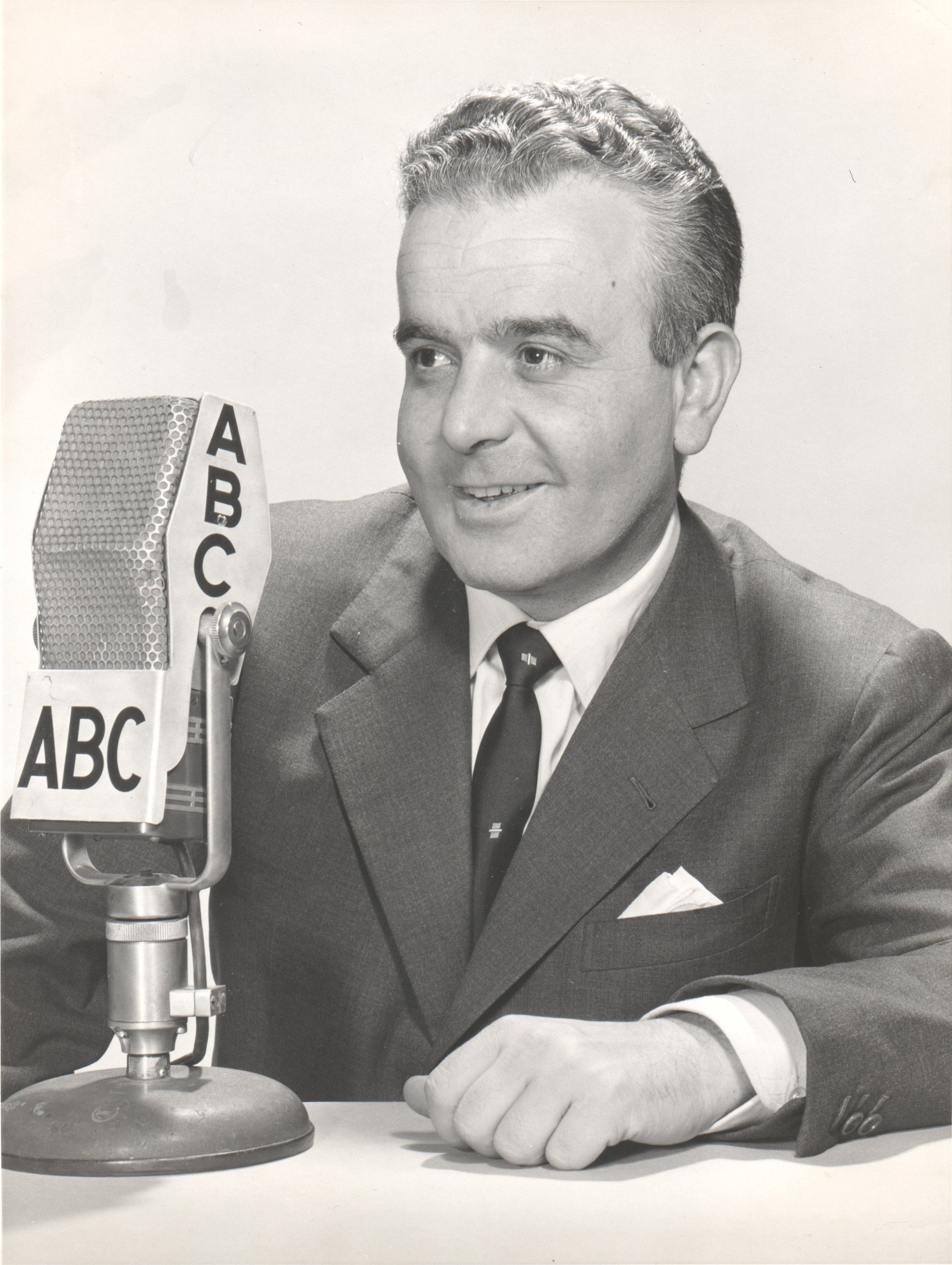 John H. Secondari was a news anchor for ABC news. He won Emmy awards and Peabodys.