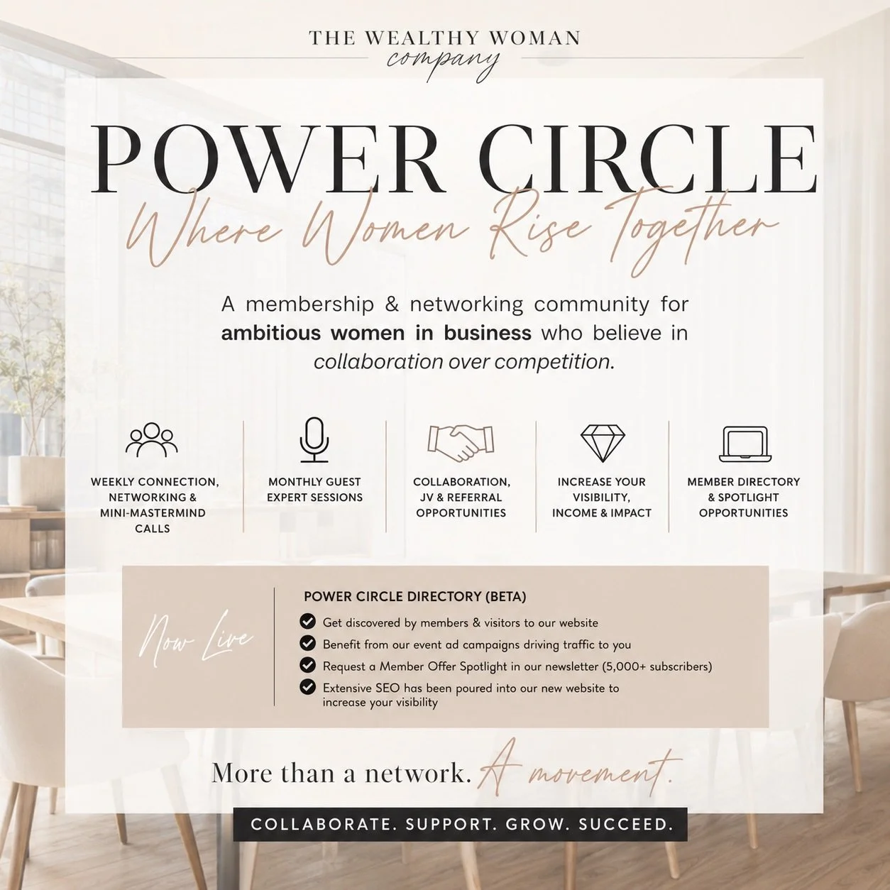 You don&rsquo;t need more followers.
You need more people who actually know what you do.

The truth is, most women in business are relying on social media algorithms to be discovered.
One update and your visibility disappears overnight.

That&rsquo;s