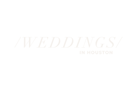 Logo reading 'WEDDINGS! IN HOUSTON'