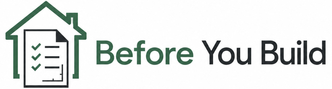 Before You Build