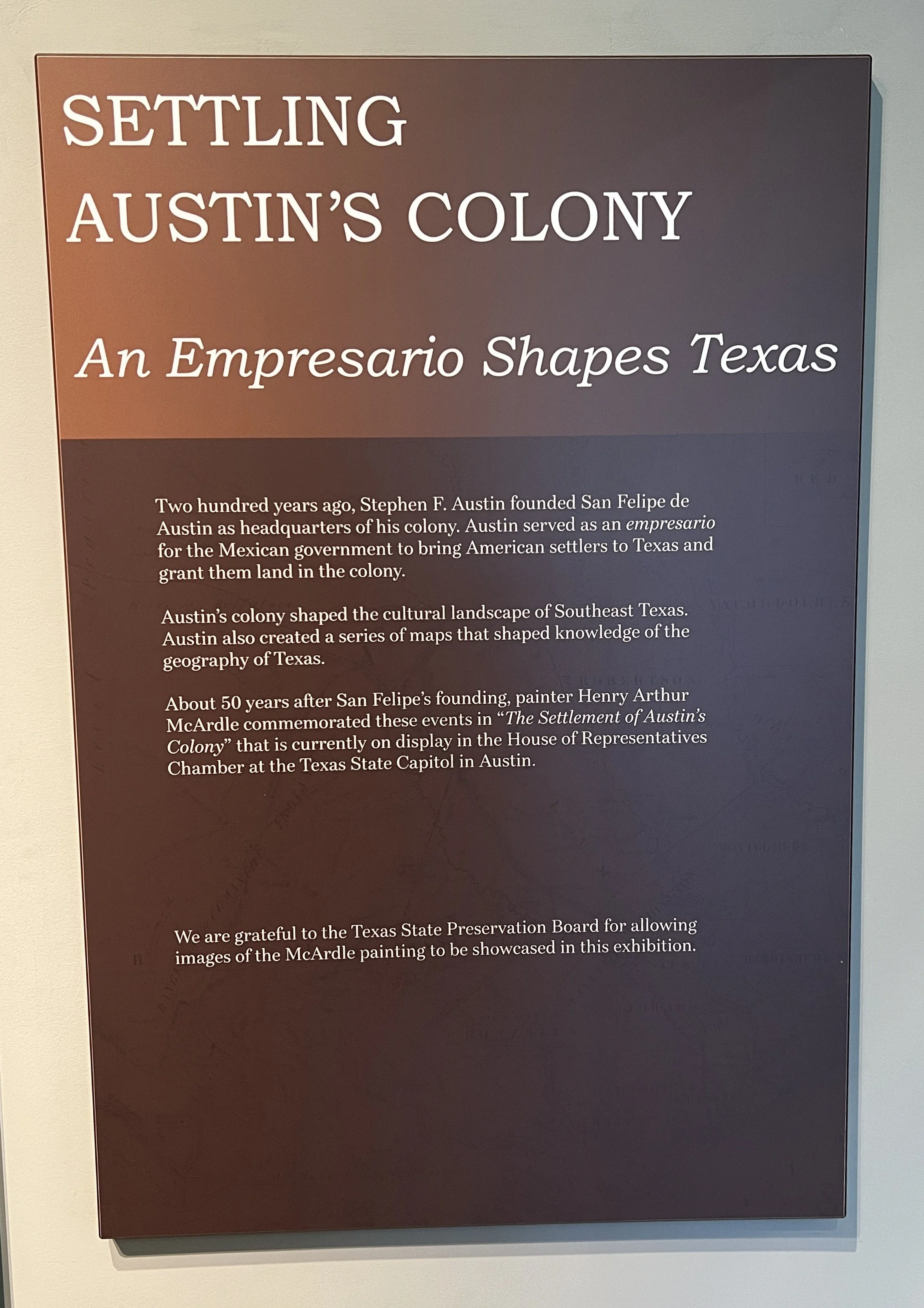 Exhibit featuring Brand Portrait Hatchet and English Registro- Sep 2024