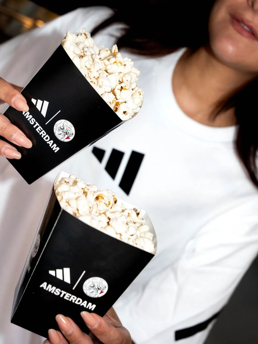 TO CELEBRATE THE LAUNCH OF AJAX THIRD JERSEY! 

❌❌❌

We brought the energy to the adidas store in Amsterdam with a fully branded fan experience. Popcorn, table football and world-class freestyler @nabileljackson showing off his skills, solo tricks an