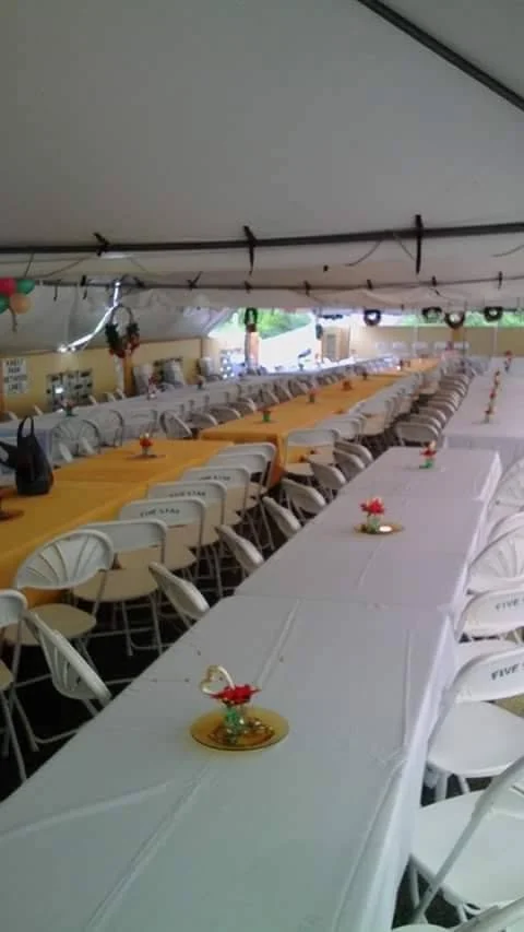 Tent,chairs,tables and professional stages for events in Trinidad