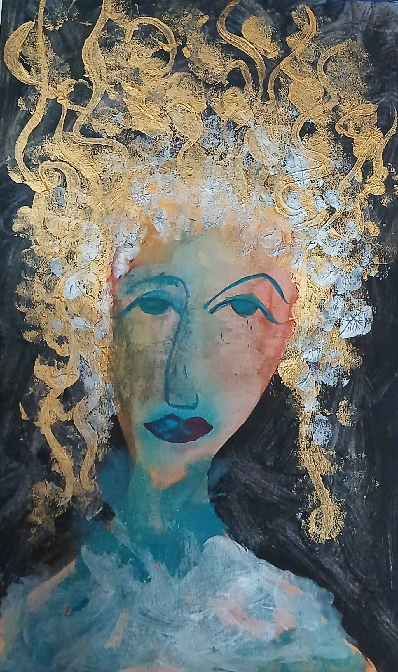 Girl with Gold Hair