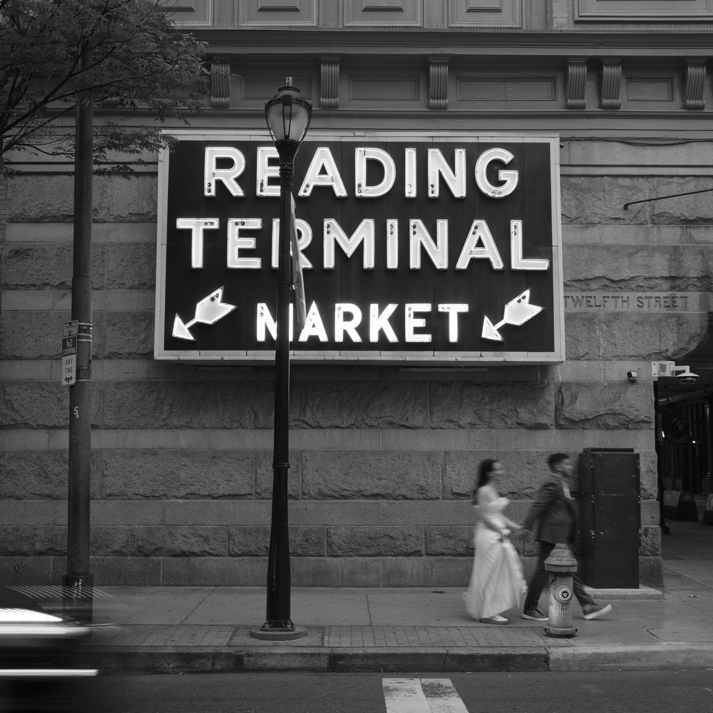 Intimate backyard nuptials followed by a reception at Reading Terminal Market filled with good music, philly cheesesteaks and ice cream under the glow of the lobster signs💛 Couldn&rsquo;t have been a better day celebrating K + G.  On mostly film!

A