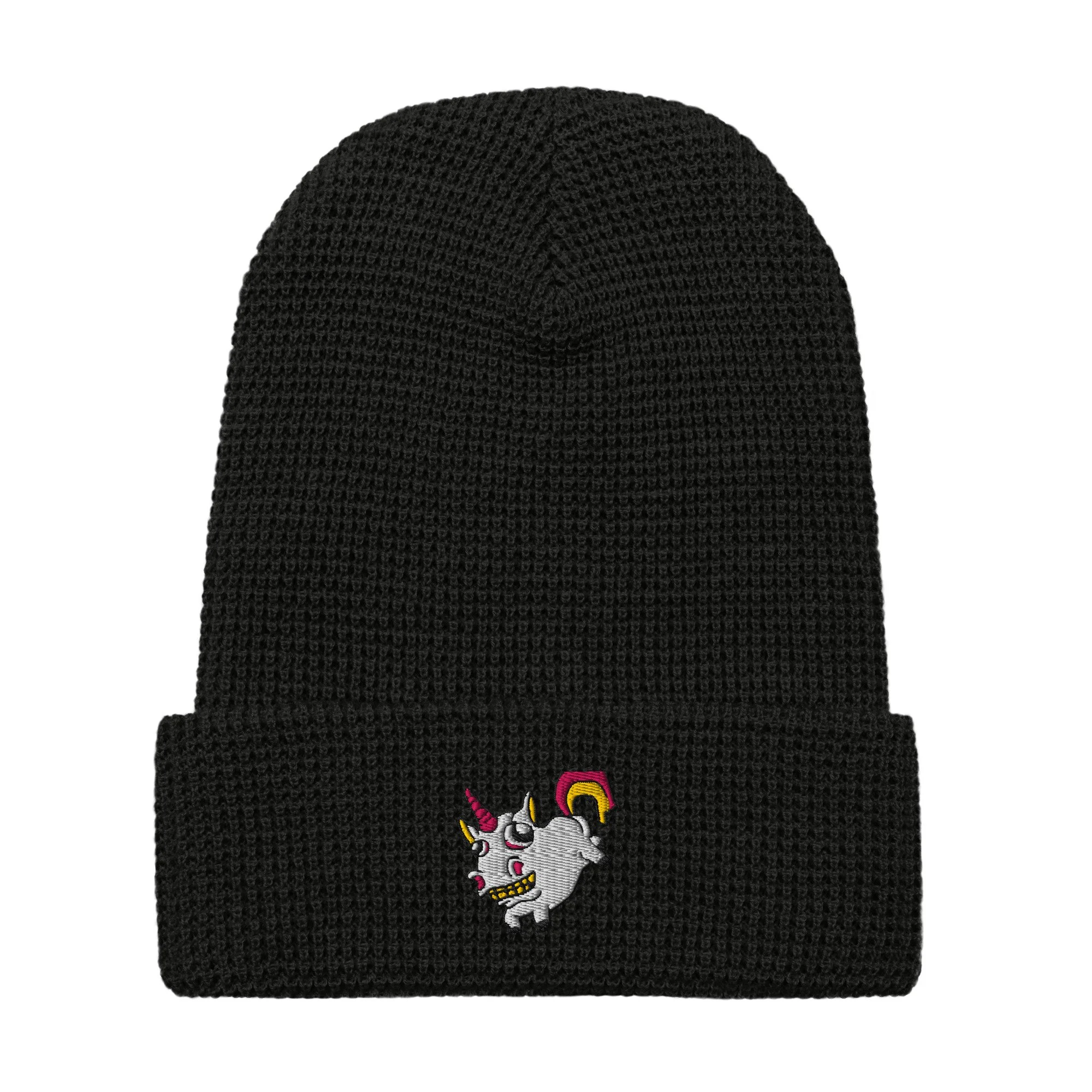 Unicorn Waffle Beanie