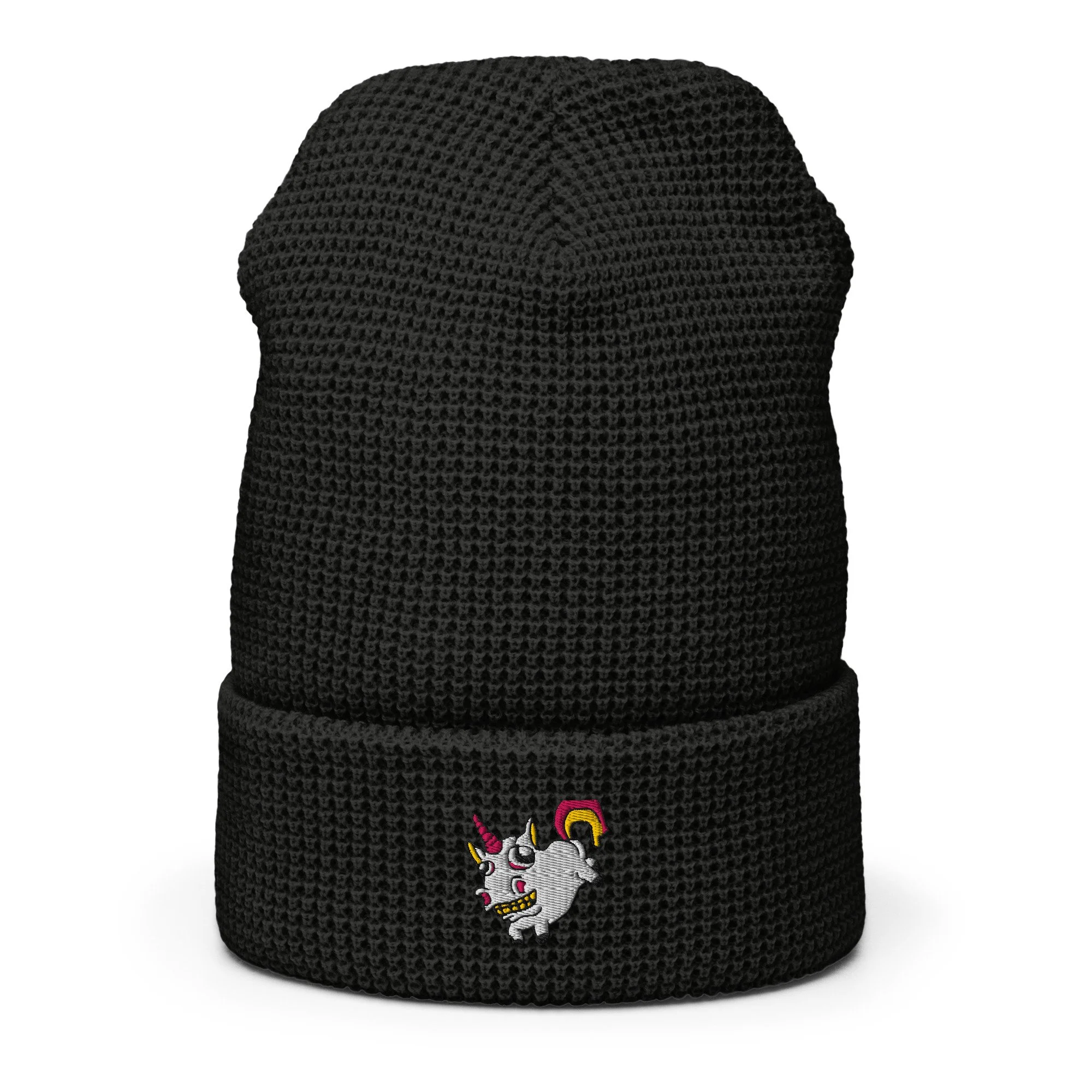 Unicorn Waffle Beanie