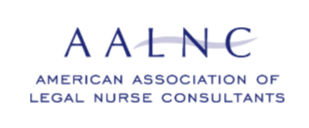 Logo of the American Association of Legal Nurse Consultants