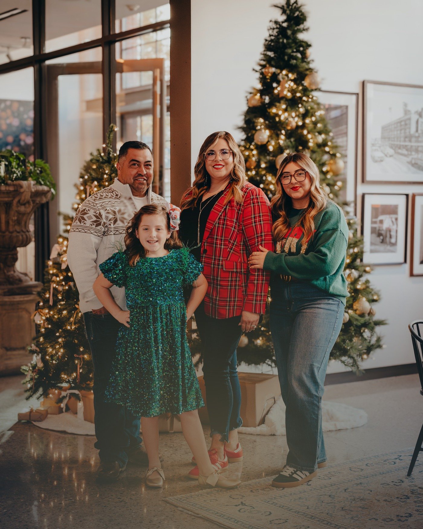 Tenille and Juan Rios, founders of Sunshine Legacy Concierge, with their daughters Addy Grace and Jazzy