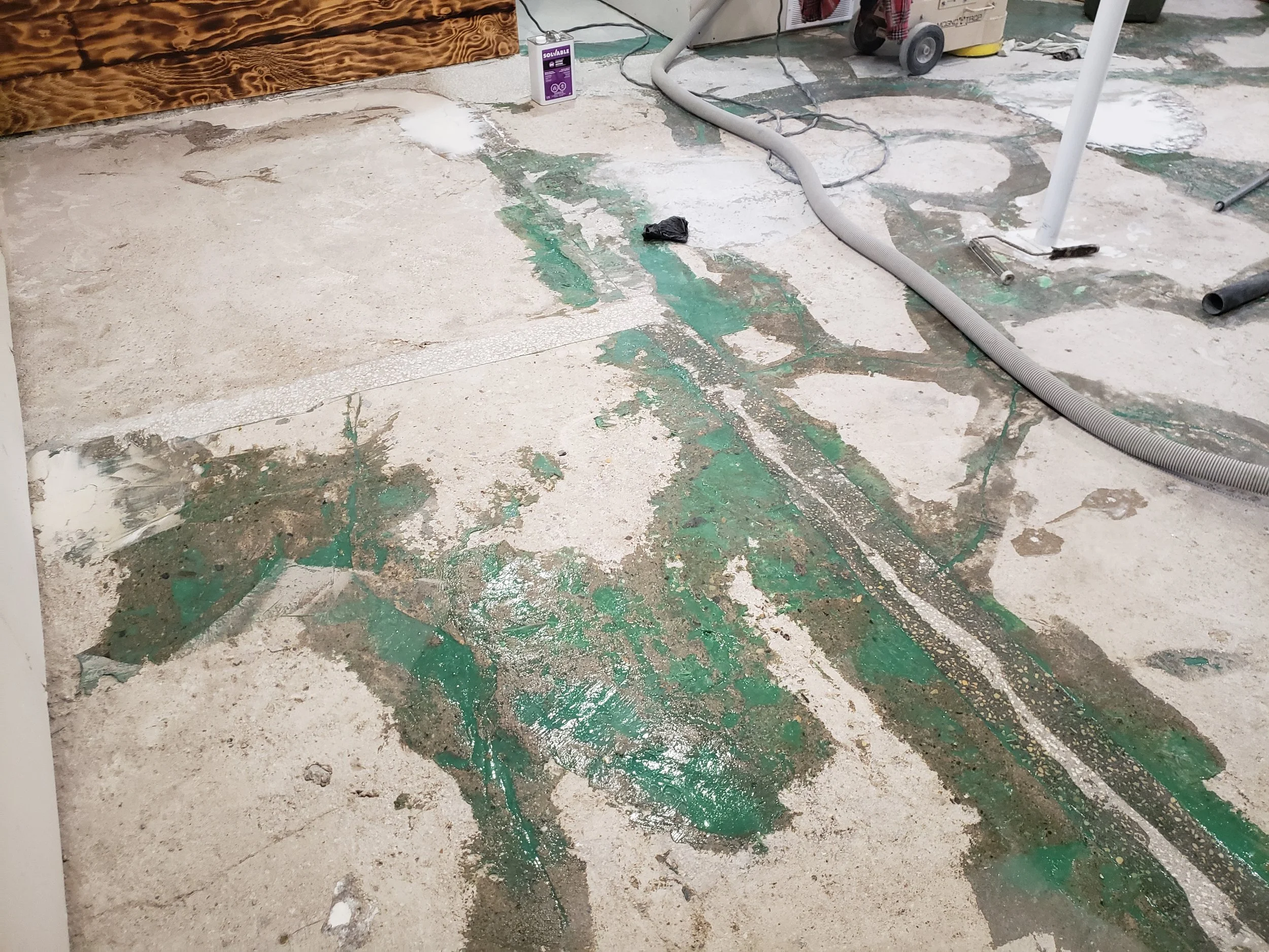 BEFORE - Grinded & Repaired 