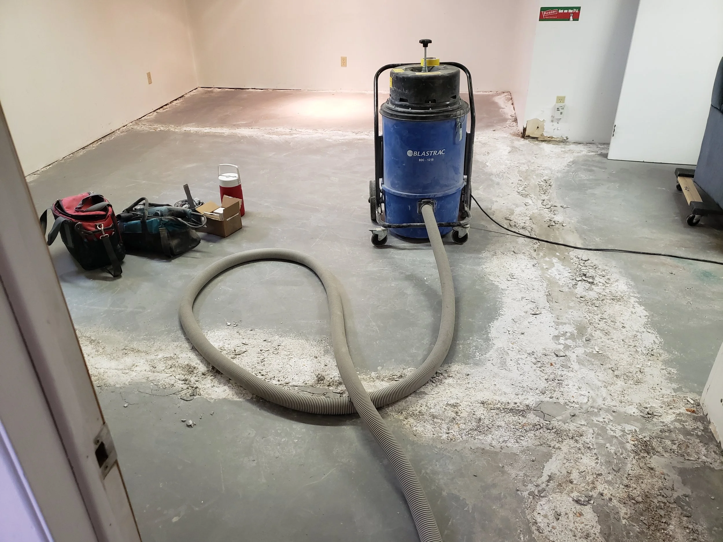 BEFORE - Grinded & Repaired 