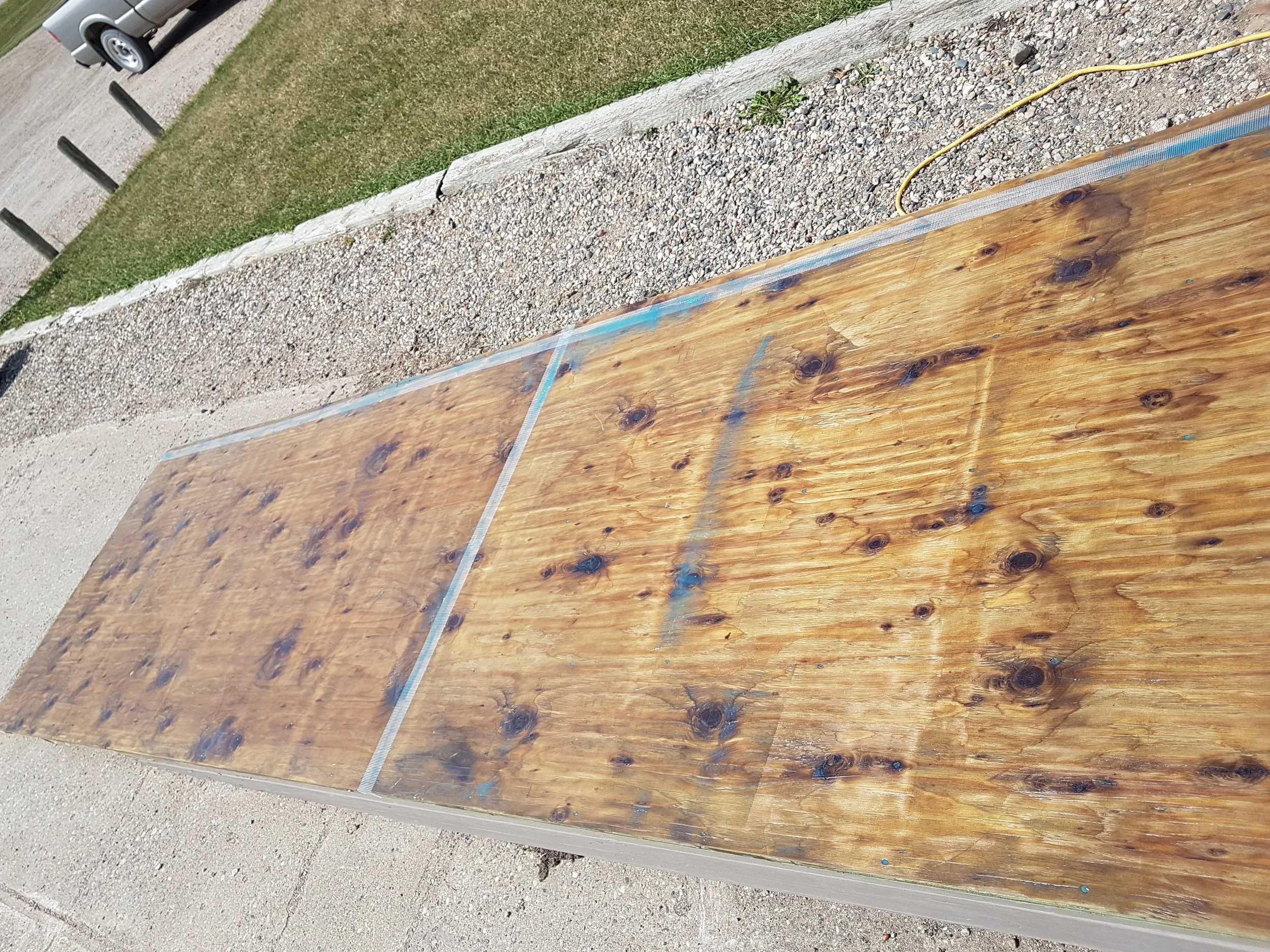 BEFORE - Grinded & Repaired