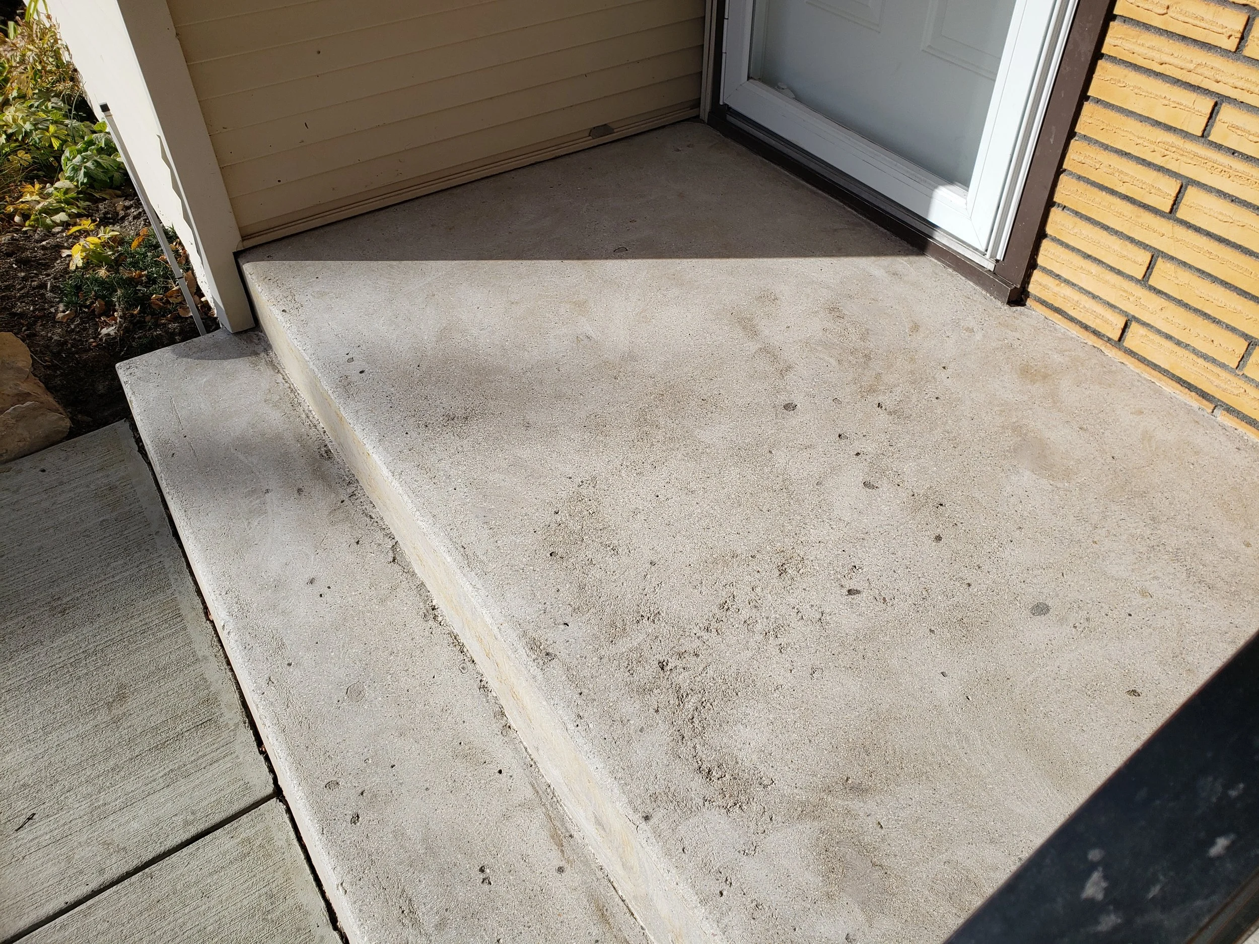 BEFORE - Grinded & Repaired